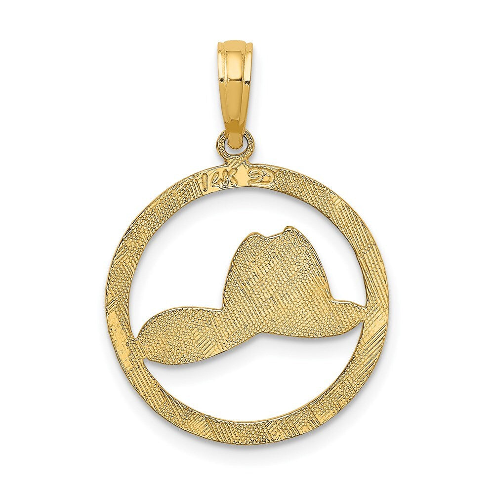 14k Yellow Gold #1 SON Charm Pendant for Women