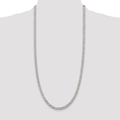 Sterling Silver 5.5mm Rambo Chain