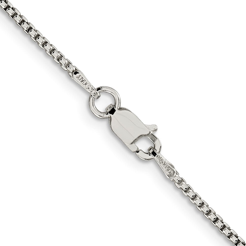 Sterling Silver 1.5mm Round Box Chain