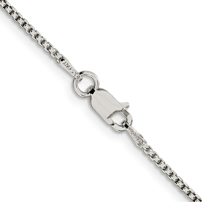 Sterling Silver 1.5mm Round Box Chain