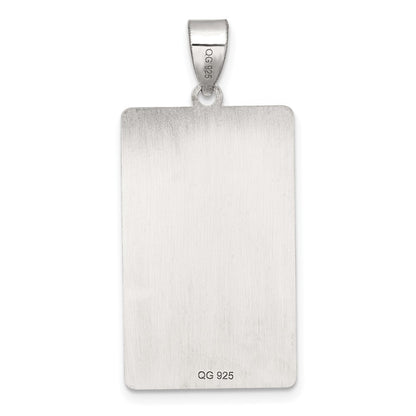 Sterling Silver The World Tarot Card Pendant