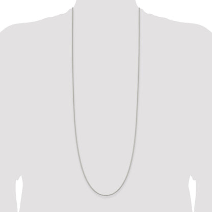 Sterling Silver 1.1mm Box Chain