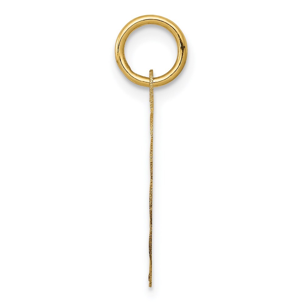 14k Yellow Gold #1 GODMOTHER Charm Pendant for Women