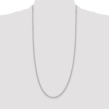 Sterling Silver 2.8mm Rolo Chain