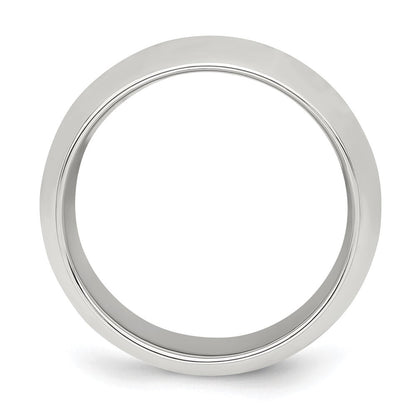Sterling Silver 8mm Comfort Fit Size 12 Band
