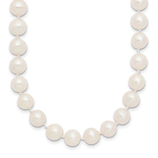14k Yellow Gold 7-8mm White Freshwater Cultured Pearl 20 inch Necklace