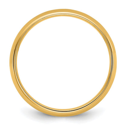 14K Yellow Gold 4.5mm LTW Comfort Fit Band Size 9