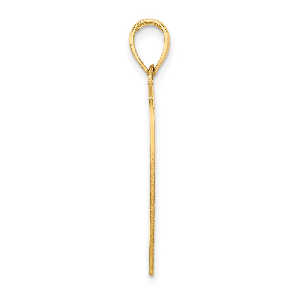 14k Yellow Gold Emergency Medical Technician Charm Pendant for Women