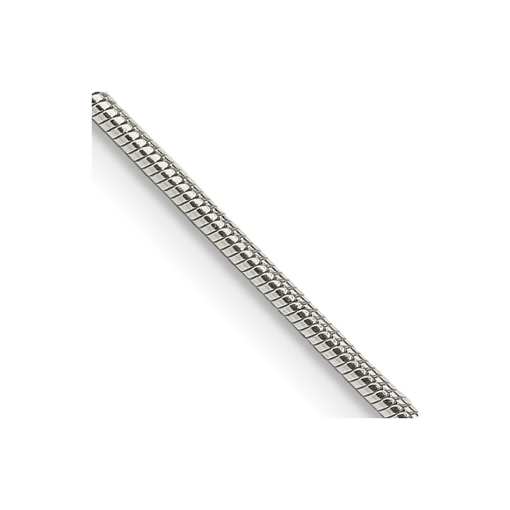 Sterling Silver 1.2mm Snake Chain Necklace