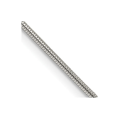 Sterling Silver 1.2mm Snake Chain Necklace
