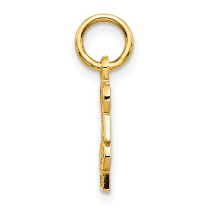 14k Yellow Gold #1 DAD Charm
