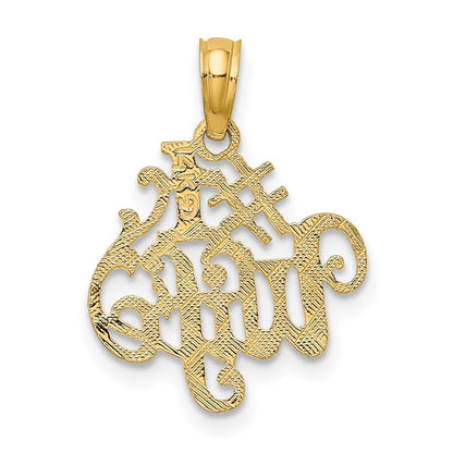 14k Yellow Gold #1 WIFE Charm