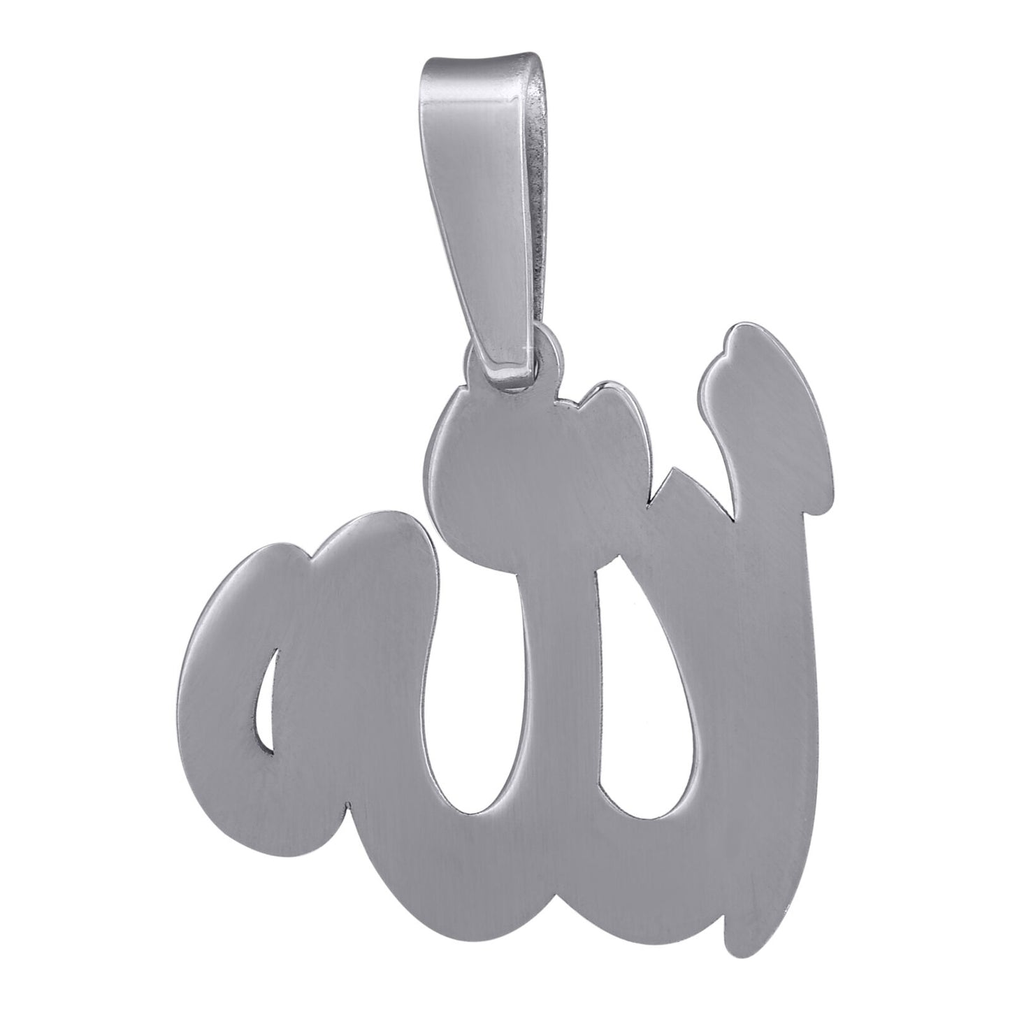 925 Sterling Silver Allah Symbol Religious Charm Pendant