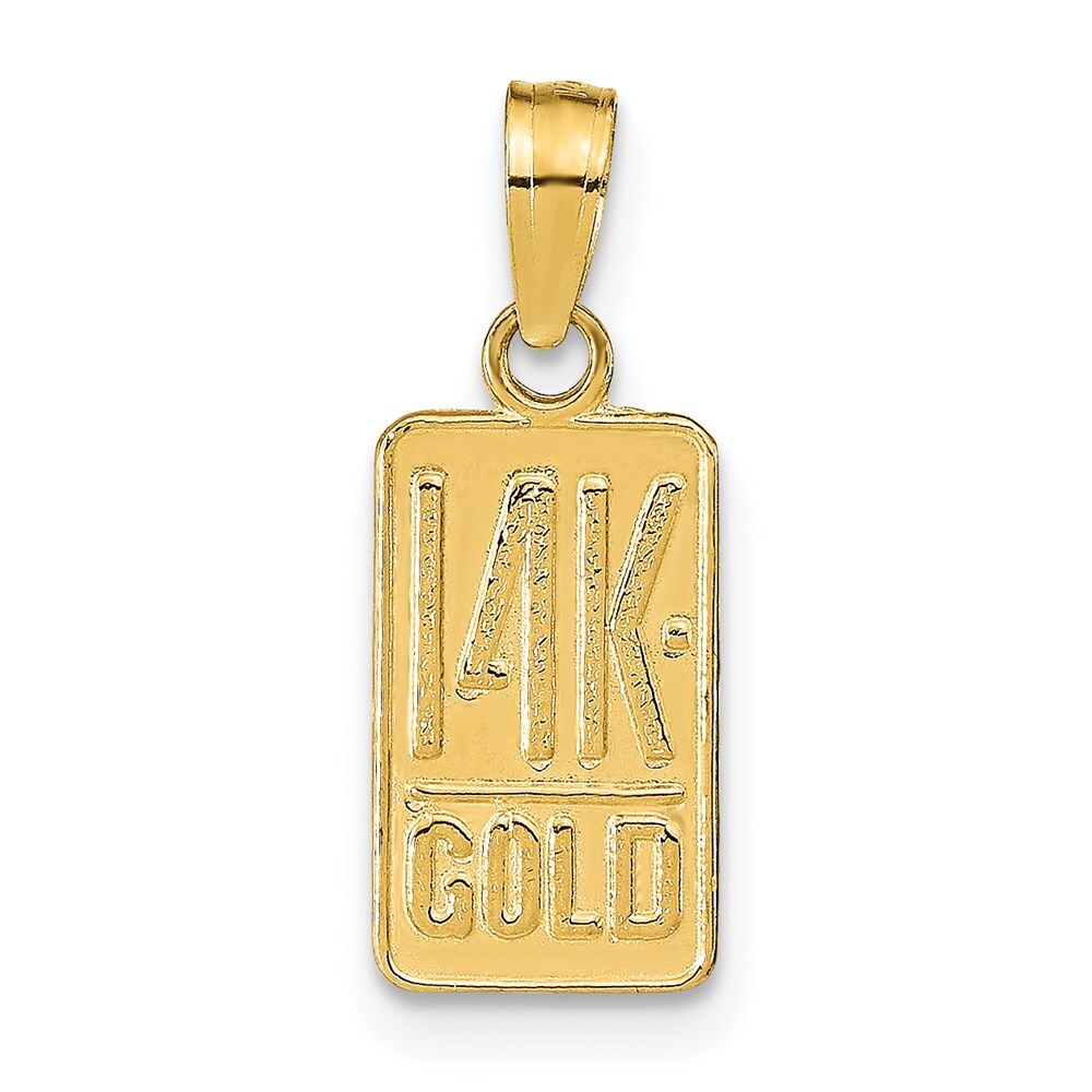 14k Yellow Gold GOLD Pendant for Women