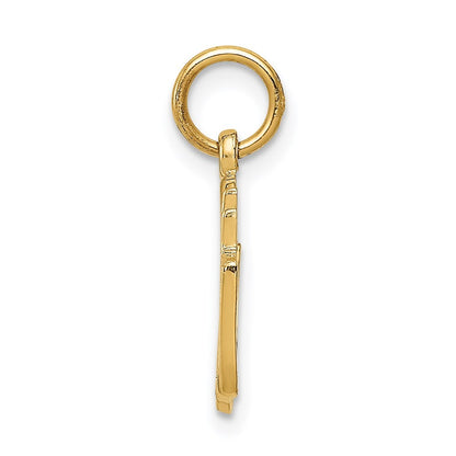14k Yellow Gold 50th ANNIVERSARY Charm