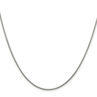 Sterling Silver 1.2mm Snake Chain Necklace