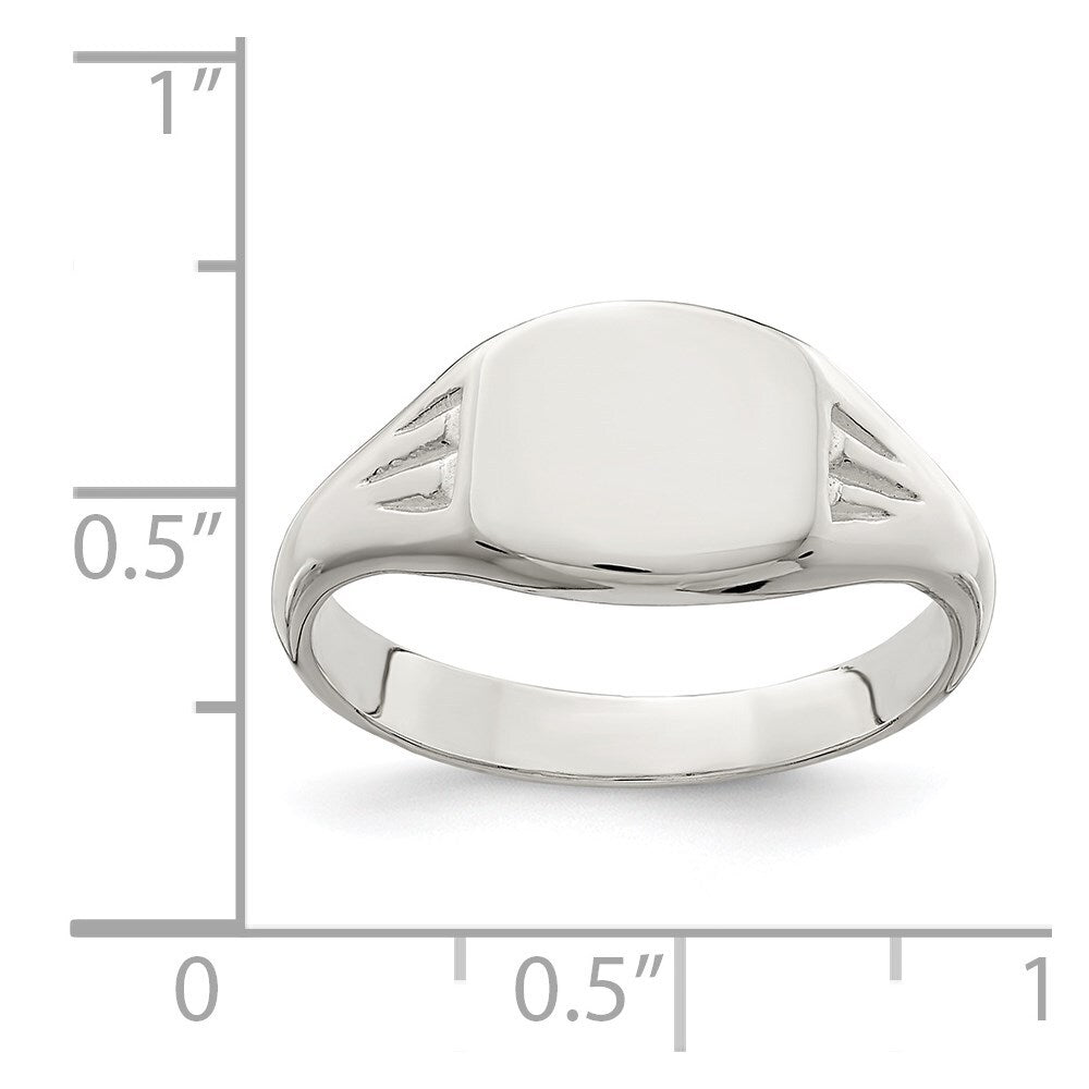 Sterling Silver Signet Ring Size 6