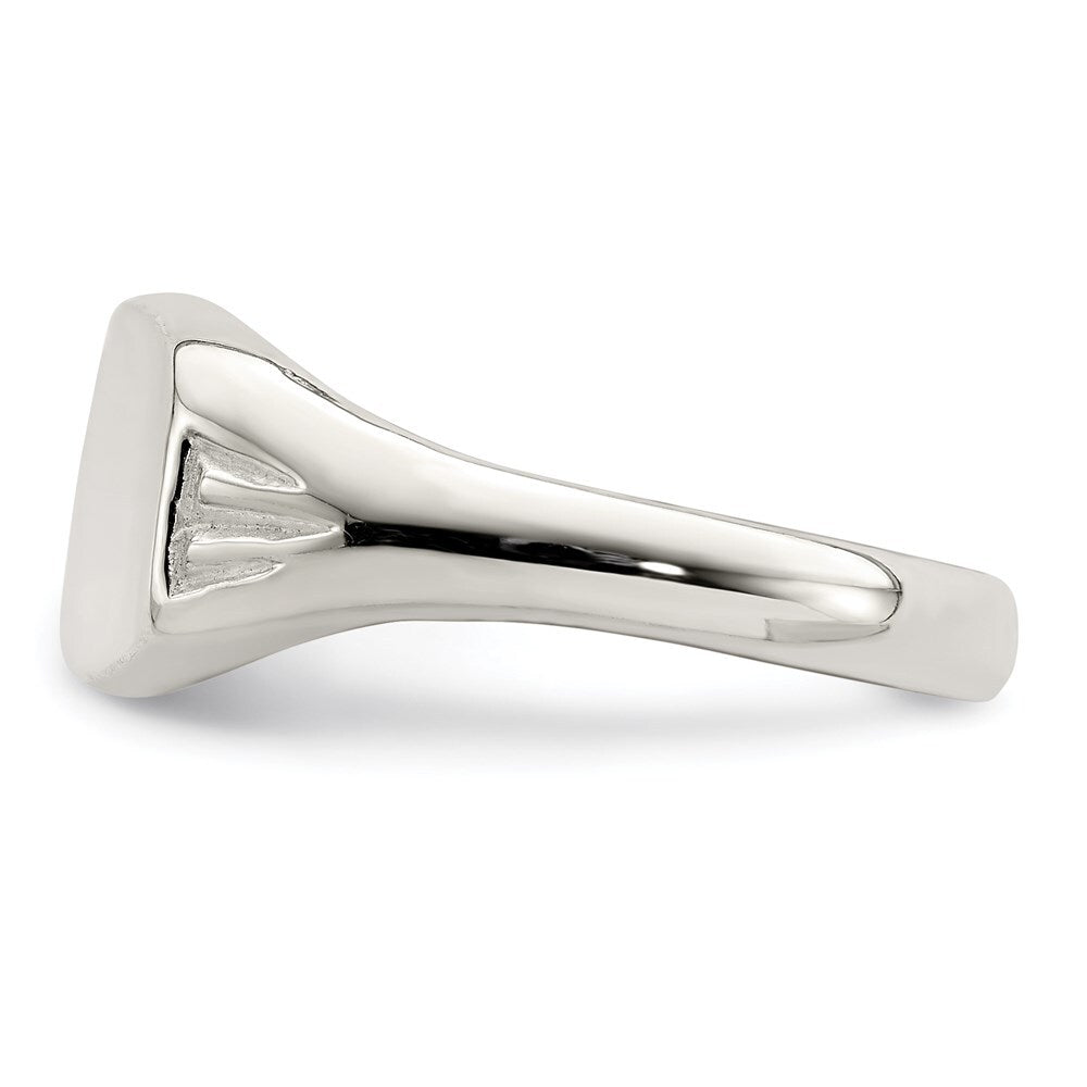 Sterling Silver Signet Ring Size 7