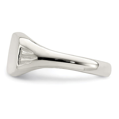Sterling Silver Signet Ring Size 7