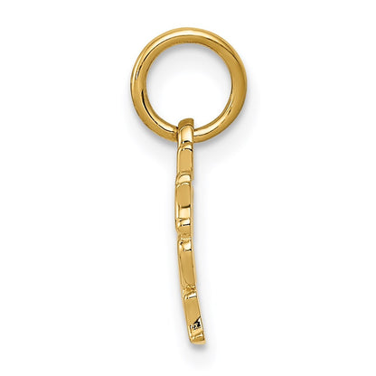 14k Yellow Gold TOGETHER FOREVER Charm