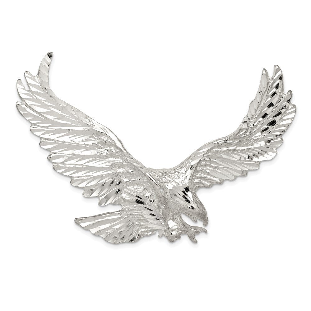 Sterling Silver Eagle Pendant Holiday Gift for Women