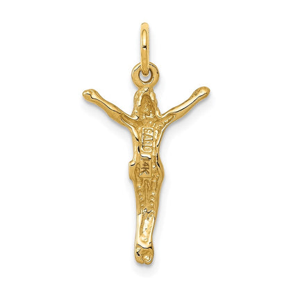 14k Yellow Gold Corpus Charm Pendant