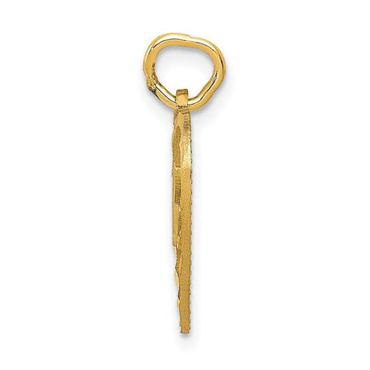 14k Yellow Gold P.S. I LOVE YOU Charm
