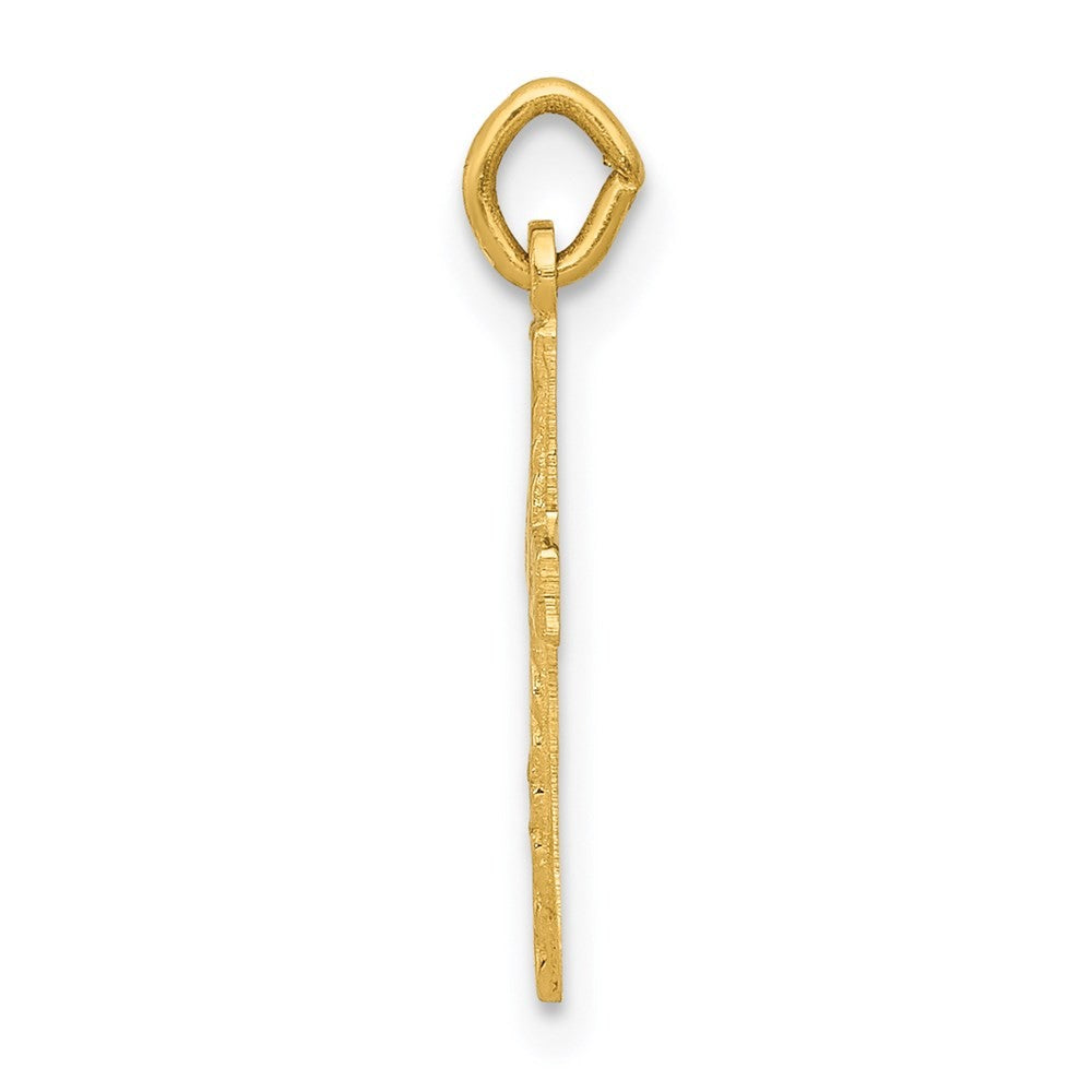 14k Yellow Gold Small Cross Charm