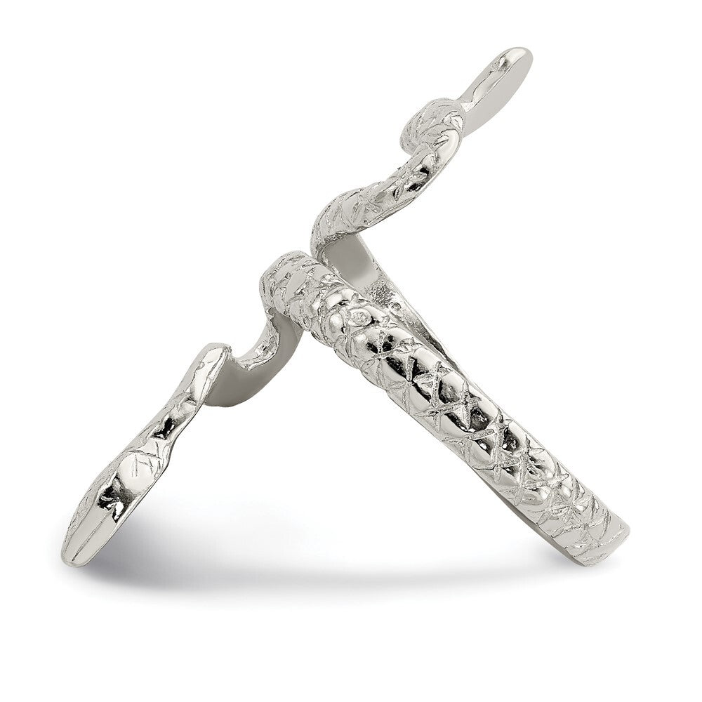 Sterling Silver Snake Ring Size 6