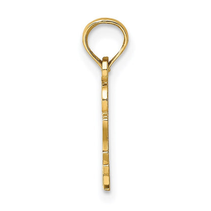 14k Yellow Gold I HEART MY DEPUTY Charm