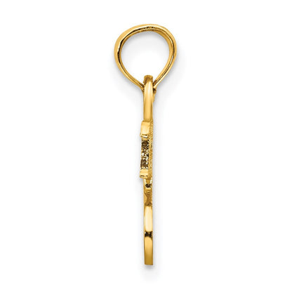 14k Yellow Gold SWEET 16 Pendant