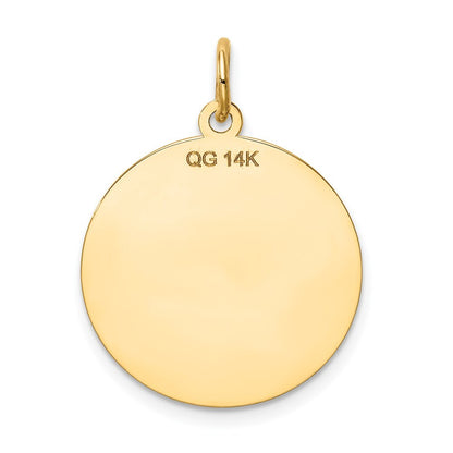 14k Yellow Gold Saint Jude Thaddeus Charm