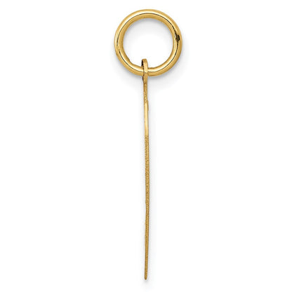 14k Yellow Gold Break-apart I LOVE YOU Charm Pendant for Women