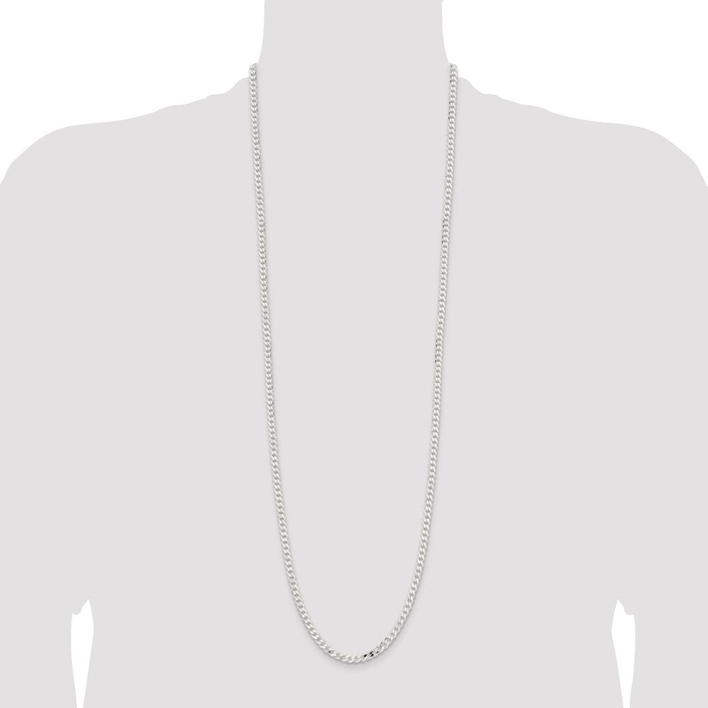 Sterling Silver 4.5mm Curb Chain
