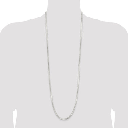 Sterling Silver 4.5mm Curb Chain