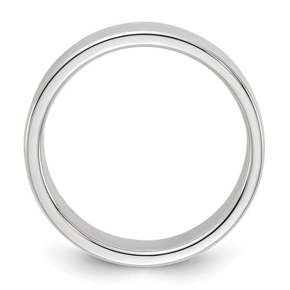 Sterling Silver 5mm Lightweight Flat Size 5 Band Ring