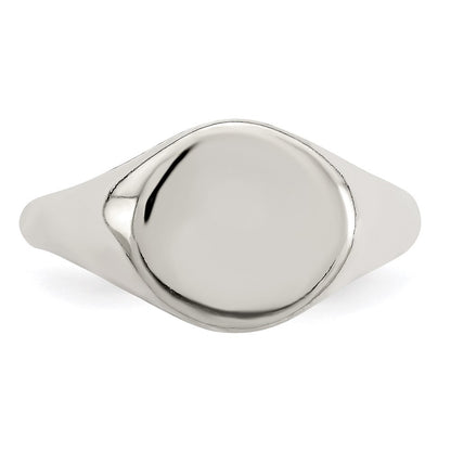 Sterling Silver Signet Ring Size 7