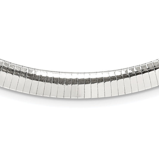 Sterling Silver 8mm Cubetto Necklace