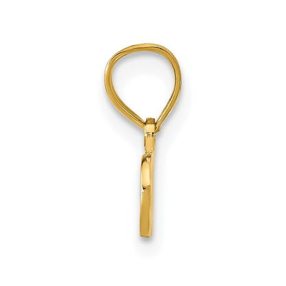 14k Yellow Gold SPOILED Pendant for Women