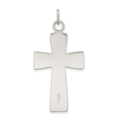 Sterling Silver Latin Cross Pendant Holiday Gift for Women