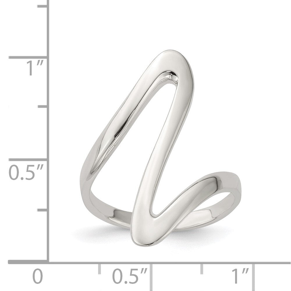 Sterling Silver Fancy Ring Size 6