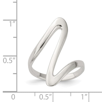 Sterling Silver Fancy Ring Size 6