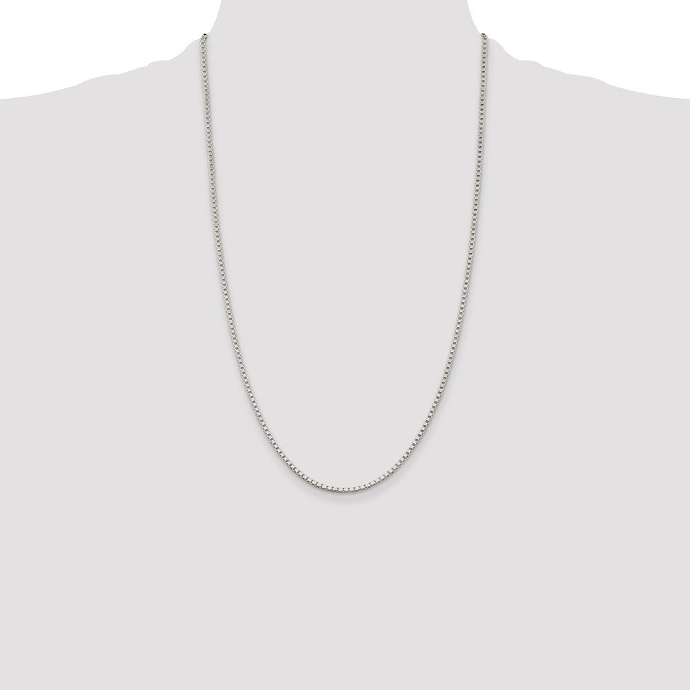 Sterling Silver 2mm Box Chain