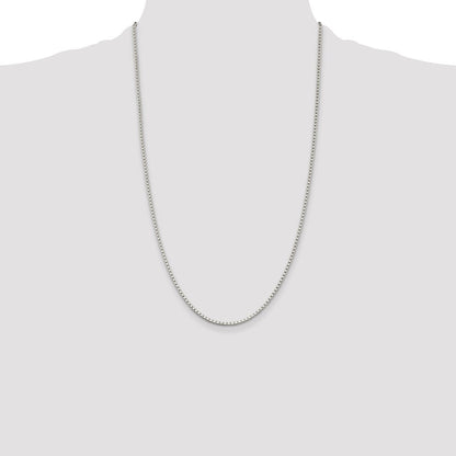 Sterling Silver 2mm Box Chain