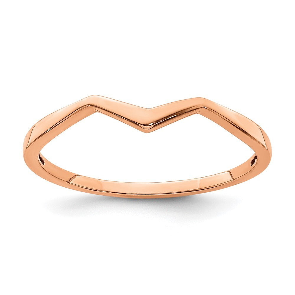 14K Rose Gold Ring Size 7