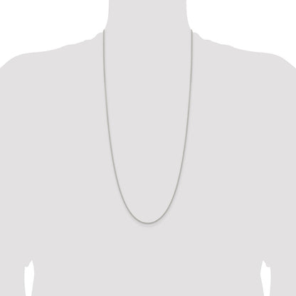 Sterling Silver 1.6mm Round Spiga Chain