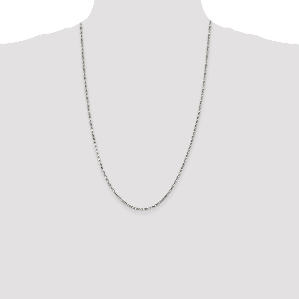 Sterling Silver 2mm Curb Chain