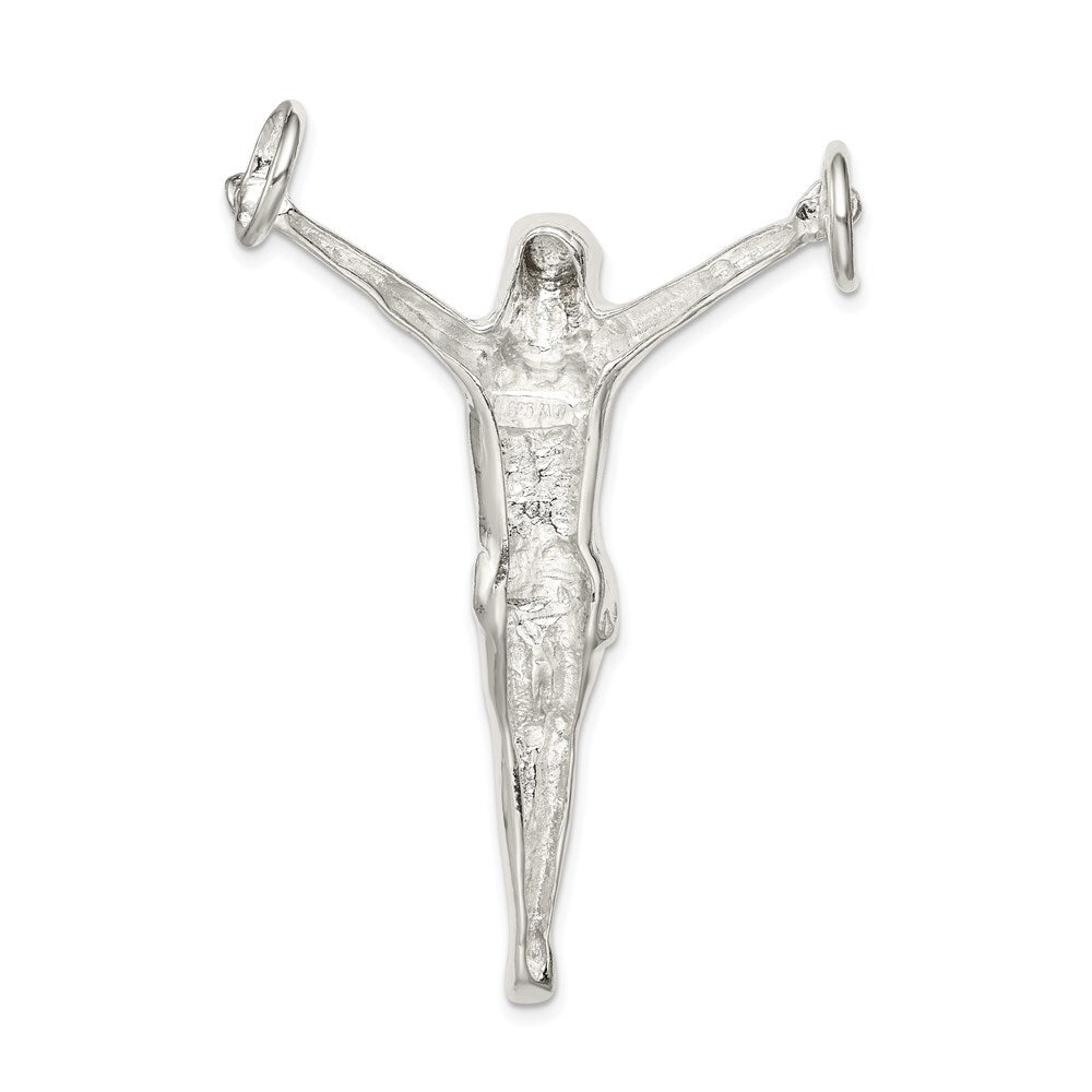 Sterling Silver Corpus (Crucified Christ) Pendant Holiday Gift for Women