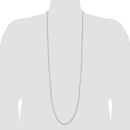 Sterling Silver 2.6mm Round Box Chain