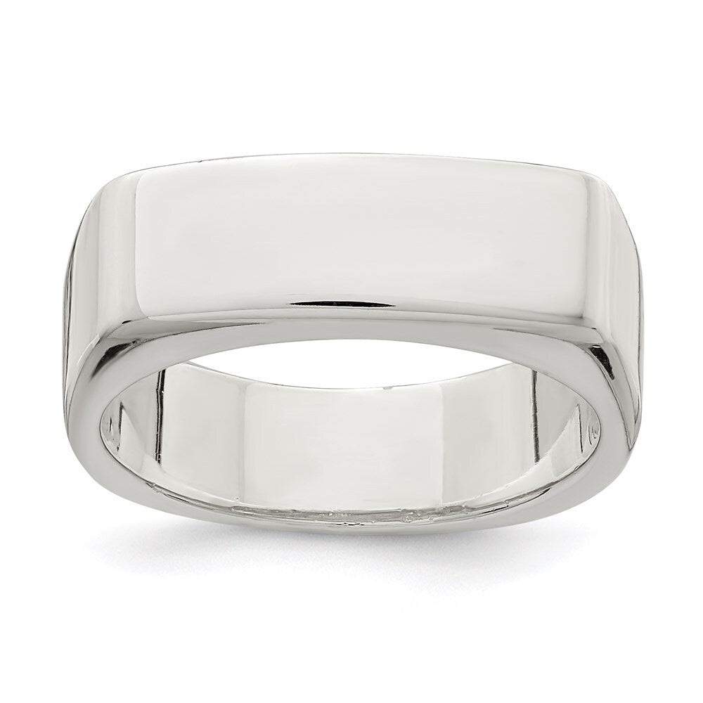 Sterling Silver Signet Ring Size 8